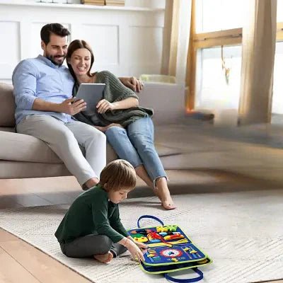 Tableau d'Activité Montessori - MontessoriBoard™ - Dinosaure - Vie Maman